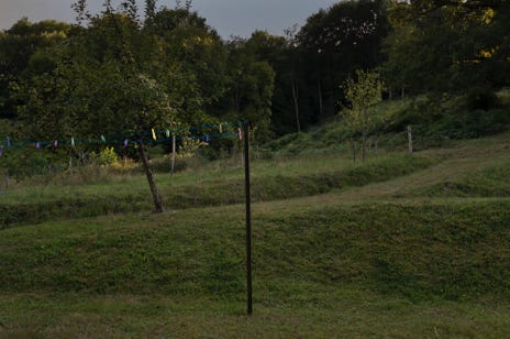 Vue de la fenêtre, Loustaucaus, Pyrénées-Atlantiques, Nouvelle-Aquitaine, France, 2013, Jean pierre Morcrette
