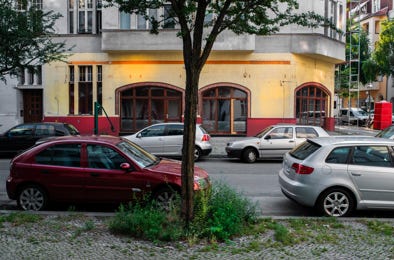 Vue de la fenêtre, Berlin, Allemagne, 2014, photographie Jean pierre Morcrette
