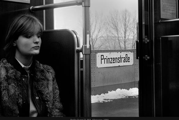 Instantané, Berlin-Ouest, Allemagne, 1980, photographie Jean pierre Morcrette