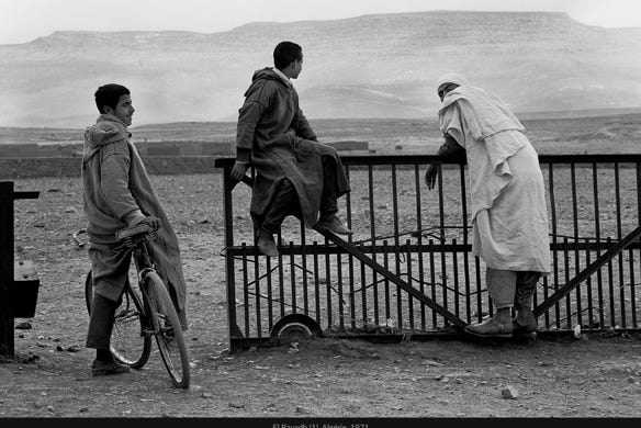 Instantané, El Bayadh (1), Algérie, 1971, photographie Jean pierre Morcrette