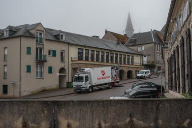 Vue de la fenêtre, Corbigny, Nièvre, 2013, photographie Jean pierre Morcrette