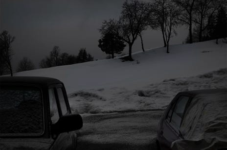 Vue de la fenêtre, Manigod, Haute-Savoie, Auvergne-Rhône-Alpes, France, 2013, Jean pierre Morcrette