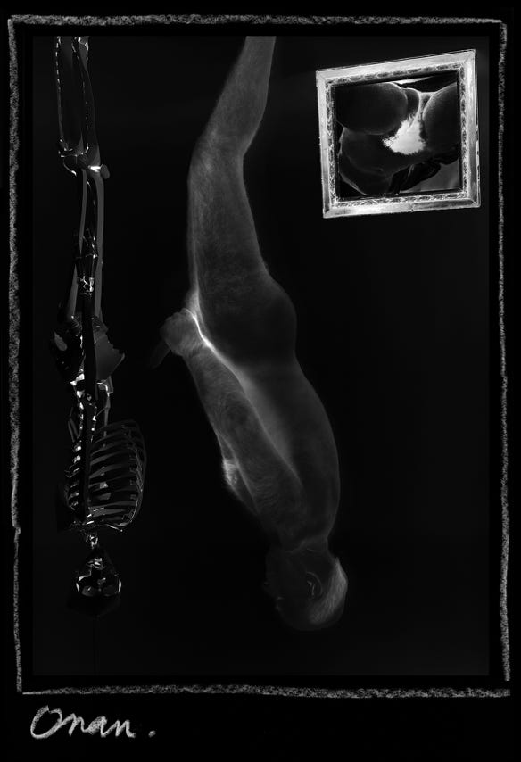 Série mytheuse n° 12, Onan, photographie Jean pierre Morcrette
