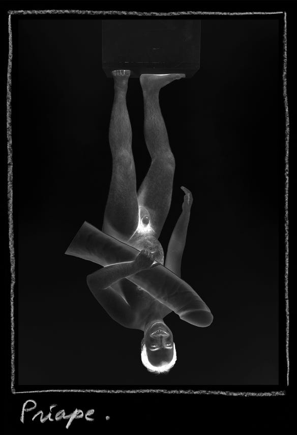Série mytheuse n° 15, Priape, photographie Jean pierre Morcrette