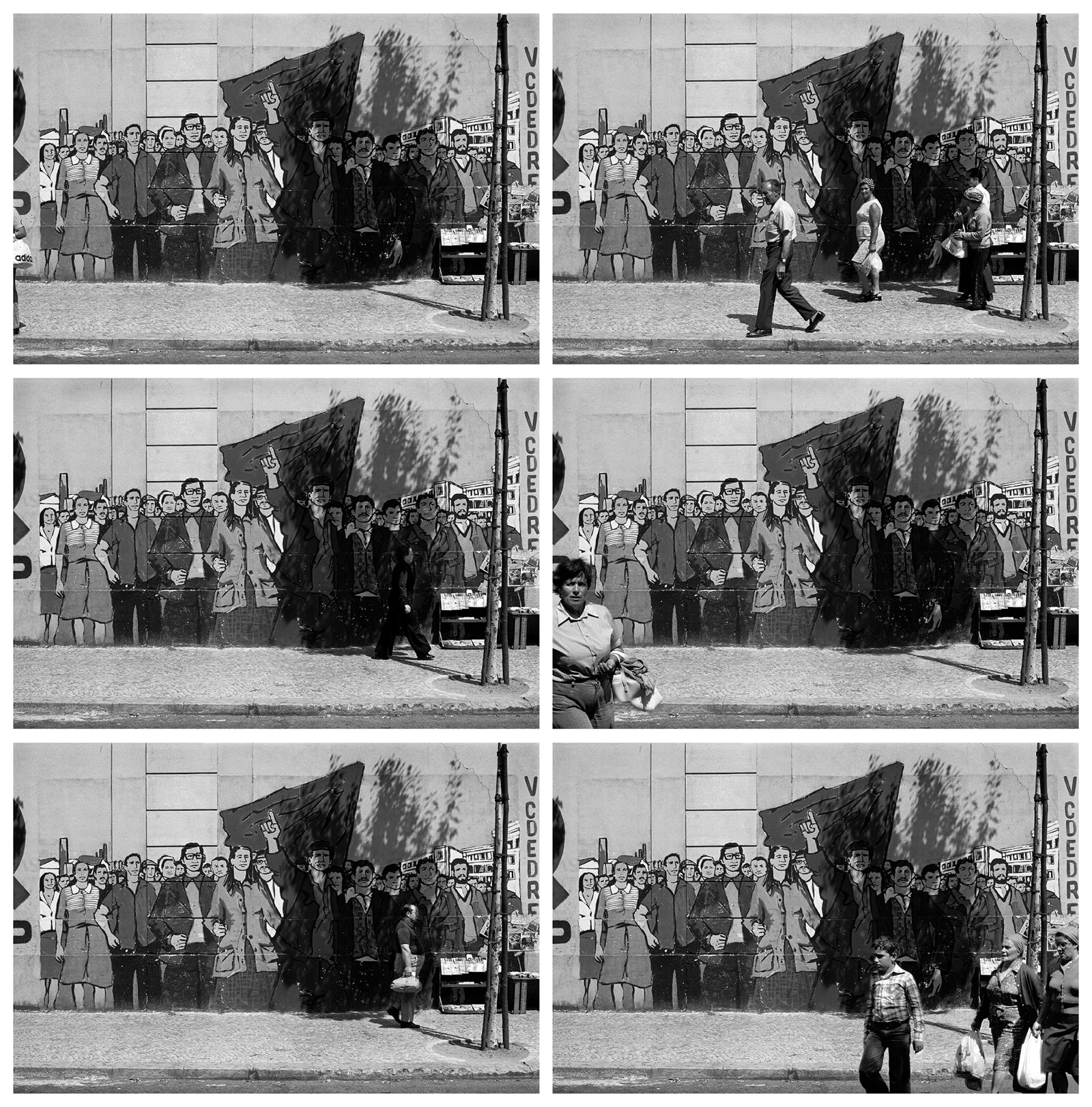 Séquence photographique, Lisbonne, Portugal, 1977, Jean pierre Morcrette