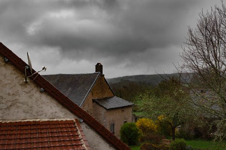Vue de la fenêtre, Island, Bourgogne-Franche-Comté, France 2013, Jean pierre Morcrette