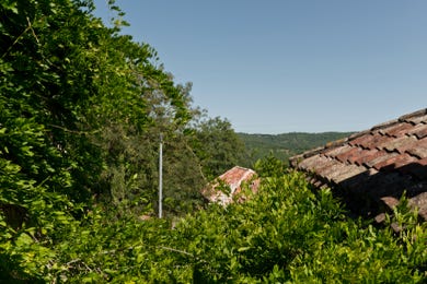 Vue de la fenêtre, Rouffiac, Lot, France, 2013, photographie Jean pierre Morcrette
