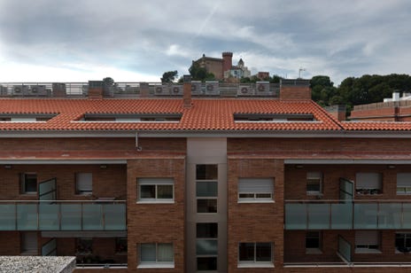 Vue de la fenêtre, Castelldefels, Catalogne, Espagne, 2011, Jean pierre Morcrette