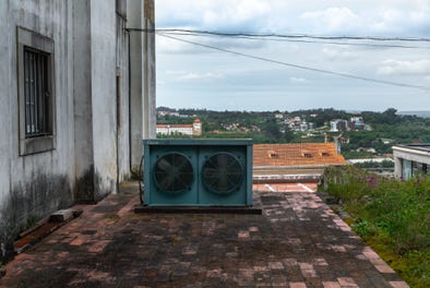 Vue de la fenêtre, Coimbra, Portugal, 2014, photographie Jean pierre Morcrette