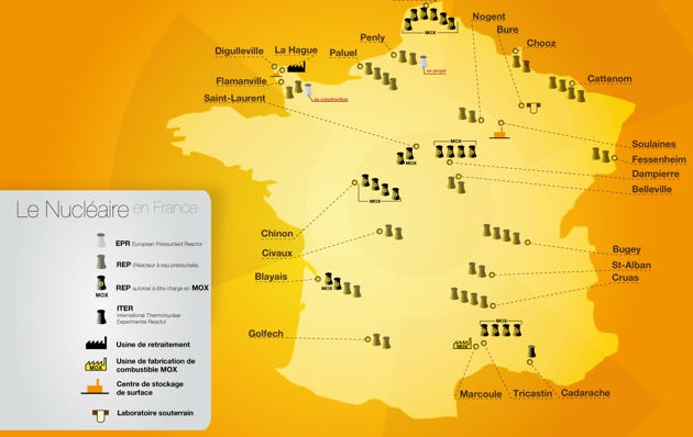 Le nucleaire en France