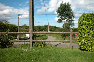 Vue de la fenêtre, Seine Maritime, Normandie, France, 2005
