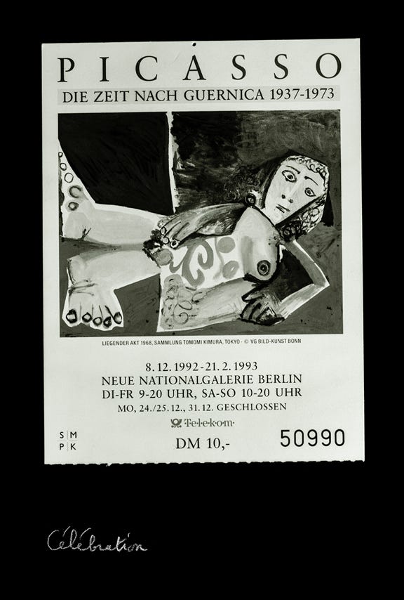 Photographies ? 18/26 - Ticket d’exposition, Berlin 1993 