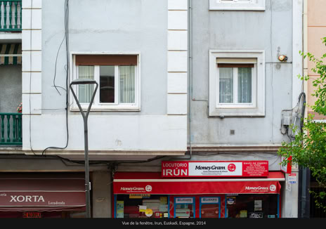 Vue de la fenêtre, Irun, Euskadi, Espagne, 2014