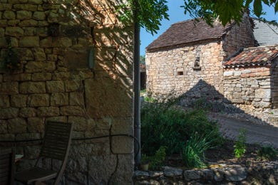 Vue de la fenêtre, Rouffiac, Lot, France, 2013, photographie Jean pierre Morcrette