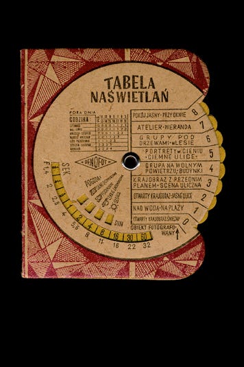 Table d’exposition photographique polonaise