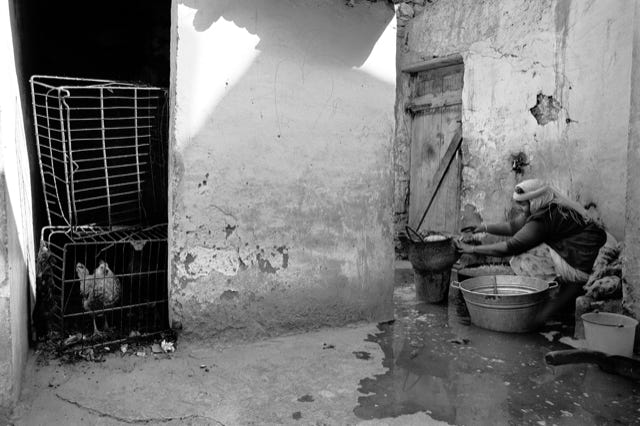 Instantané, El Bayadh (3), Algérie, 1971