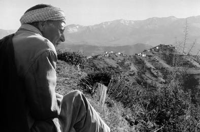 En Kabylie, Algérie, 1970*, photographie Jean pierre Morcrette