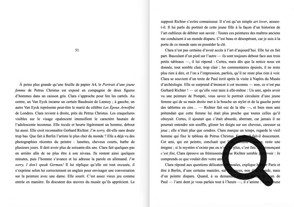 Extraits du chapitre 51, Amants, gisants, roman de Jean pierre Morcrette