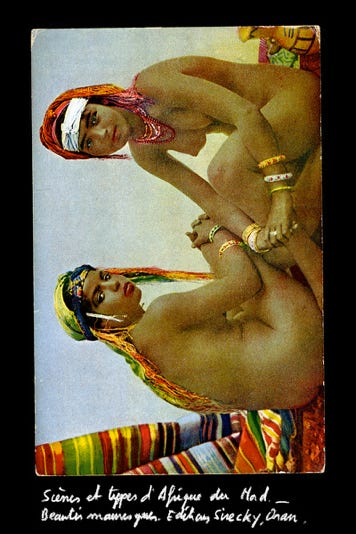 Scènes et types d’Afrique du Nord - Beautés mauresques, Éditions Sirecky, Oran