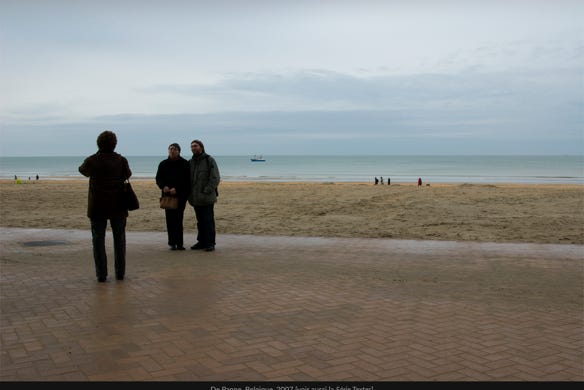 Instantané, De Panne, Belgique, 2007, photographie Jean pierre Morcrette