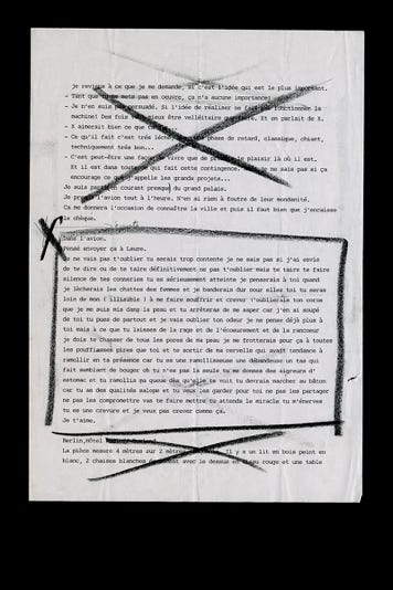 Page dactylographiée