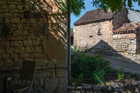 Vue de la fenêtre, Rouffiac, Lot, Occitanie, France, 2013, Jean pierre Morcrette