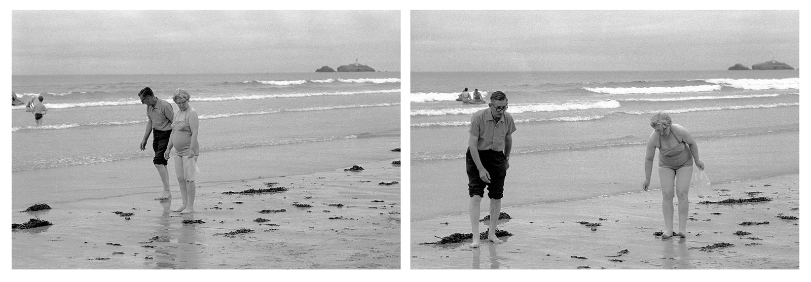 Séquence photographique, Cornouailles, Grande-Bretagne, 1971, Jean pierre Morcrette 
