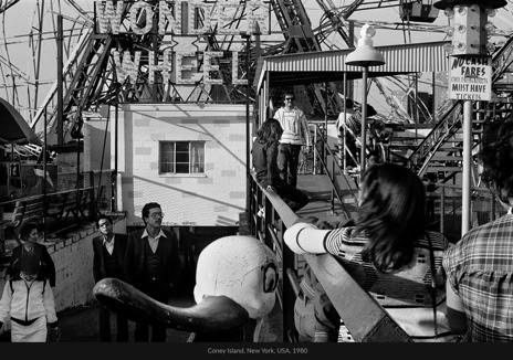 Instantané, Jean pierre Morcrette, Coney Island, New York, USA, 1980