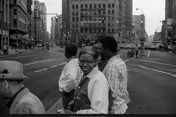 Instantané, Manhattan (2), New York, USA, 1980*, photographie Jean pierre Morcrette