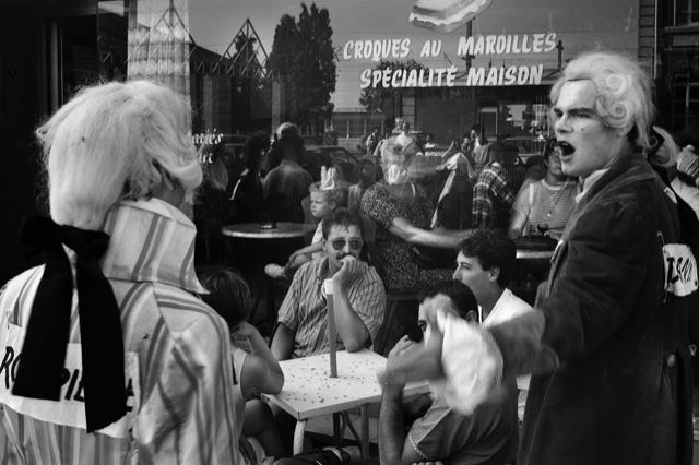 « De la Révolution comme un cortège » (spectacle de rue créé par Gilles Defacque et Alain d'Haeyer), Nord, France 1989, Jean pierre Morcrette